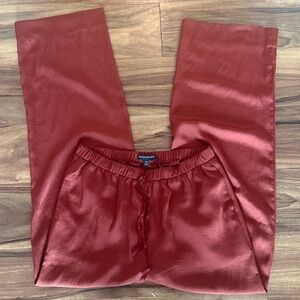 Banana Republic Terracotta Wide-Leg Pants
